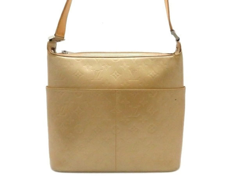 LOUIS VUITTON Bag Sutter Shoulder Monogram Mat Ambre